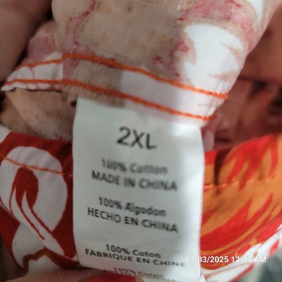 Dungeons & Dragons Wizards of the Coast Logo Woven Hawiian Button-Up Mens 2XL - Picture 5 of 6